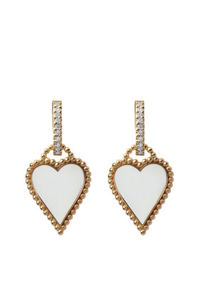 In Love Heart Earrings